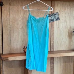 PJ Salvage Blue Nightgown Size M